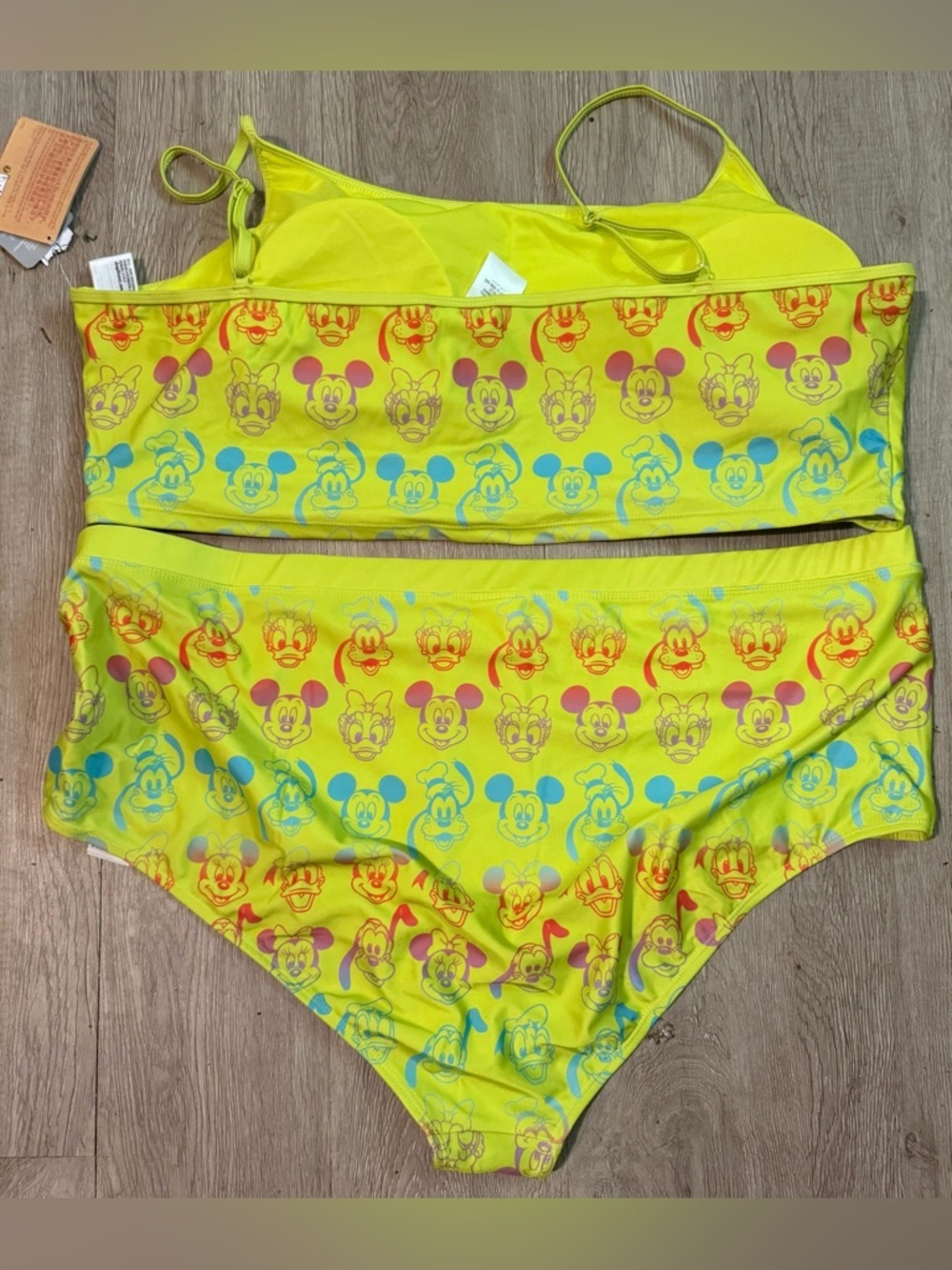 Disney Parks NWT Women’s Minnie Mouse & Friends Two Price Swim, Plus Size 3XL - Picture 6 of 7